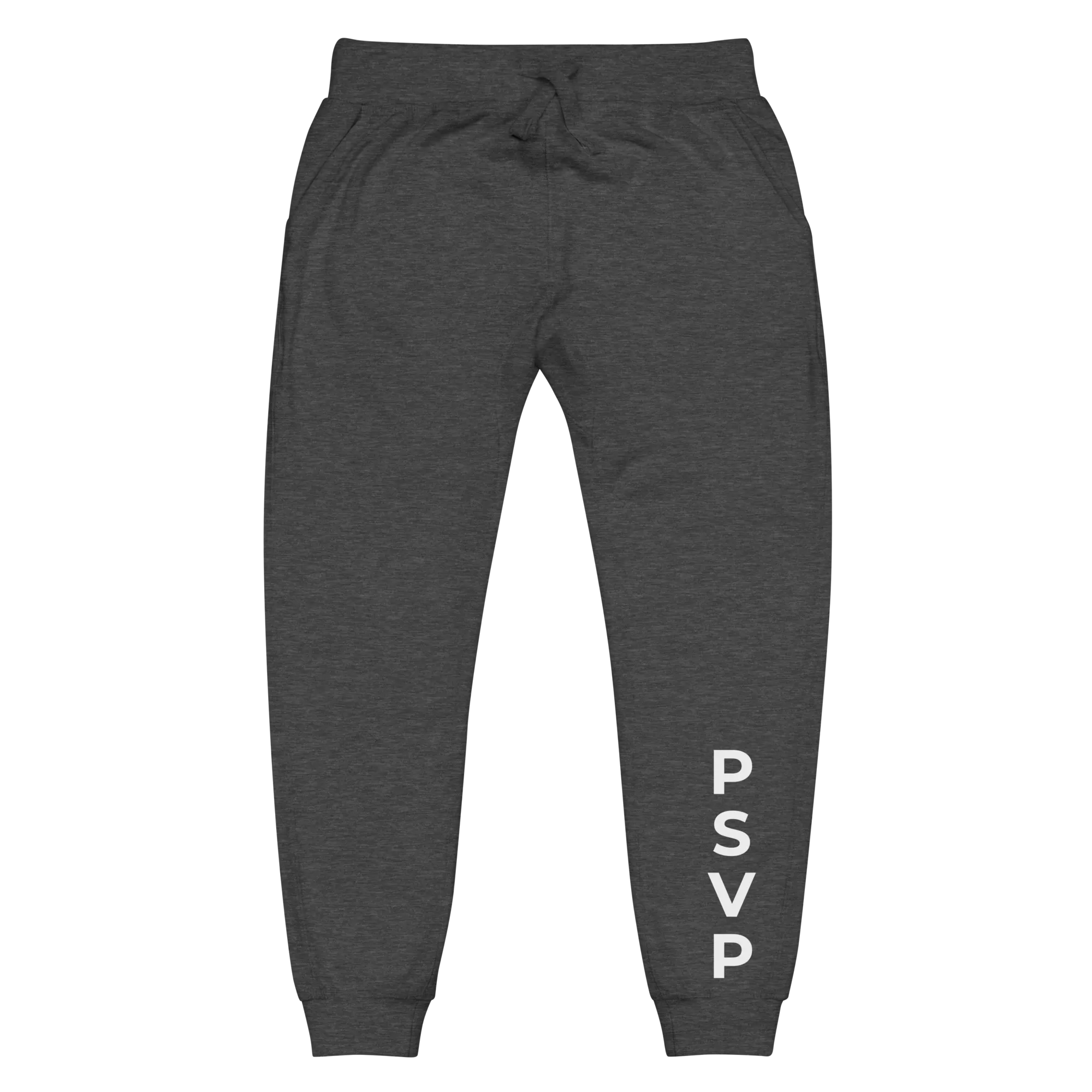 Women's Fleece Heather Grey Sweatpants - PSVP