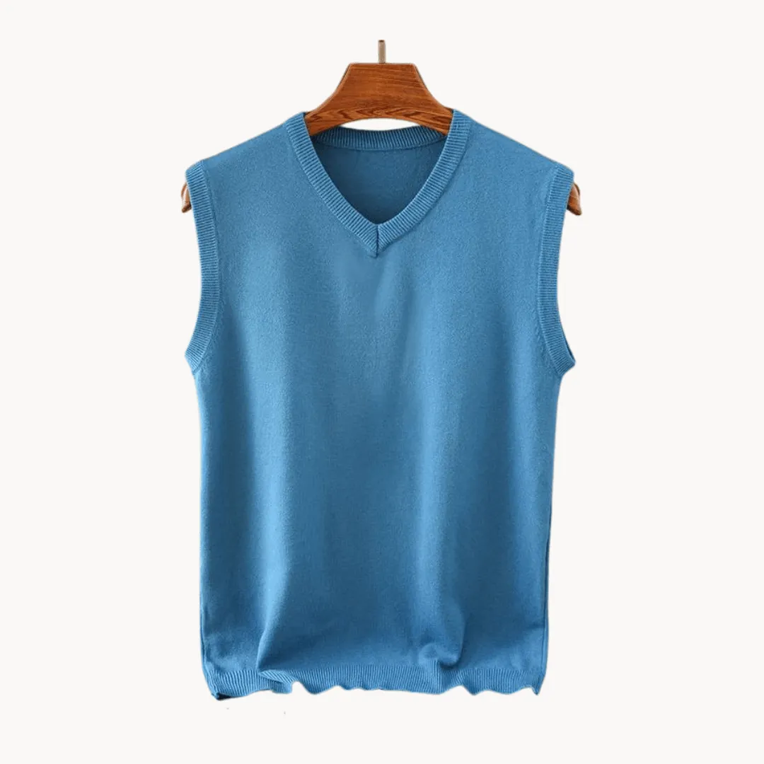 Women's Soft Knitted V-Neck Vest