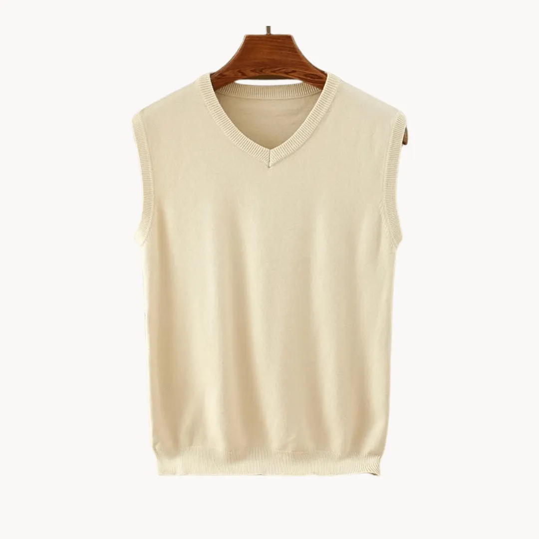 Women's Soft Knitted V-Neck Vest