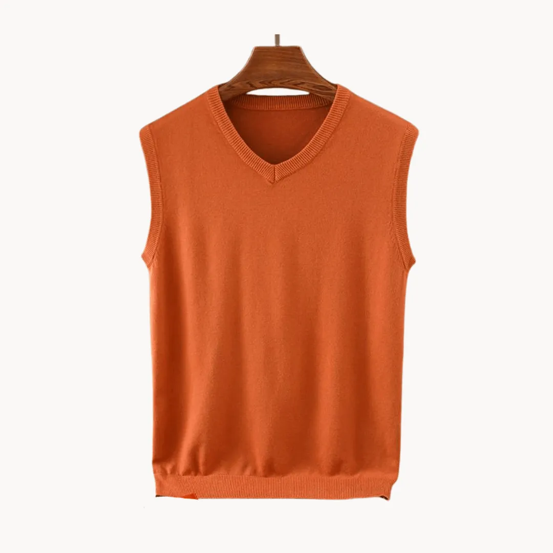 Women's Soft Knitted V-Neck Vest