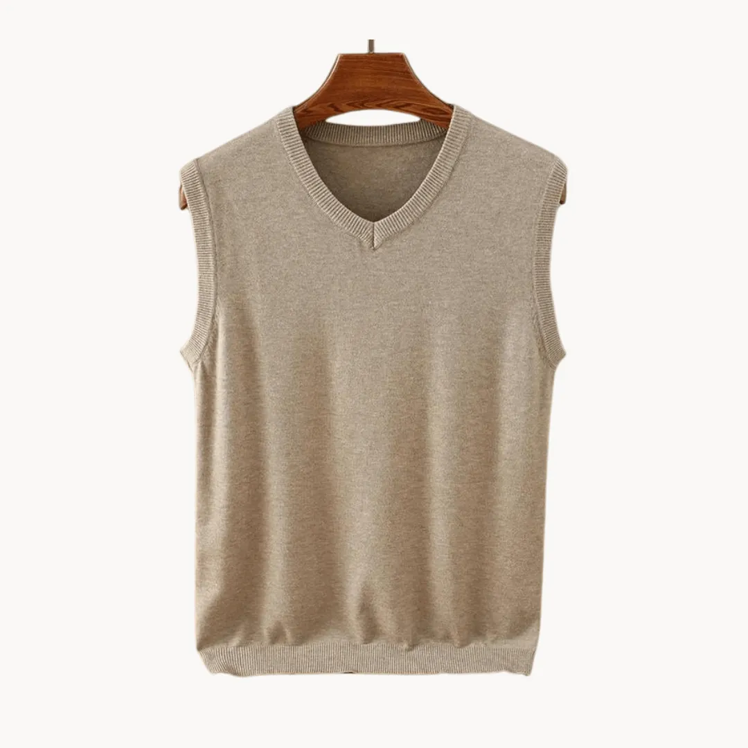Women's Soft Knitted V-Neck Vest