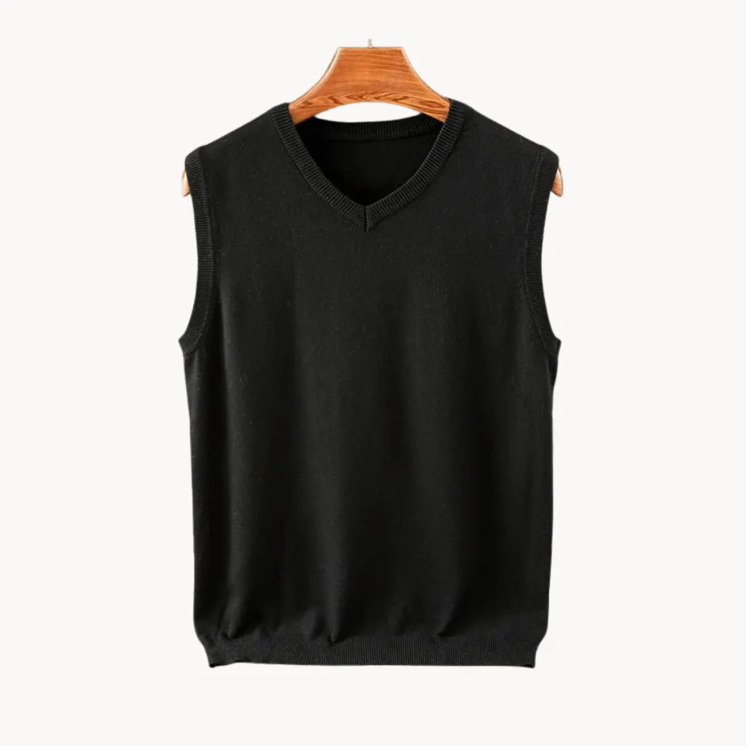 Women's Soft Knitted V-Neck Vest