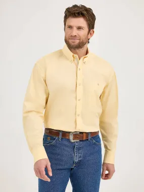 WRANGLER GEORGE STRAIT SOLID BUTTON DOWN SHIRT