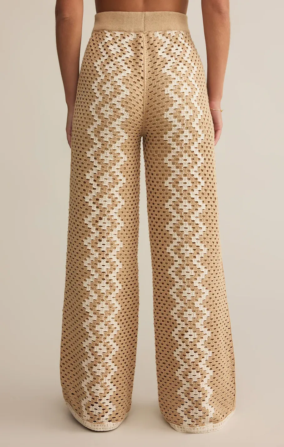 Z SUPPLY LOMA CROCHET PANT IN NATURAL