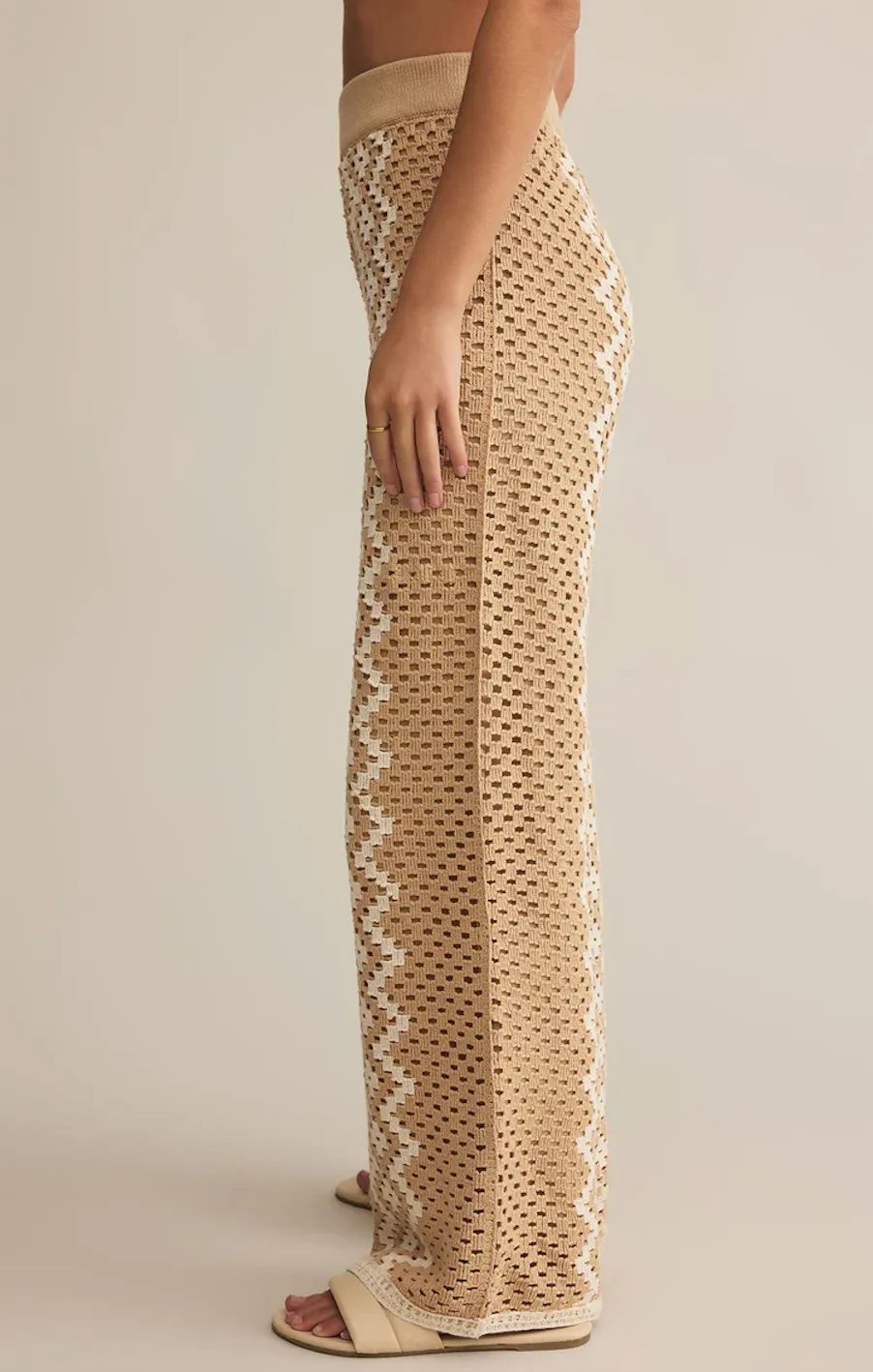 Z SUPPLY LOMA CROCHET PANT IN NATURAL